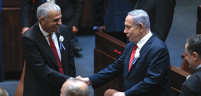 השבעת הכנסת ה-22 ראש הממשלה ביבי בנימין נתניהו